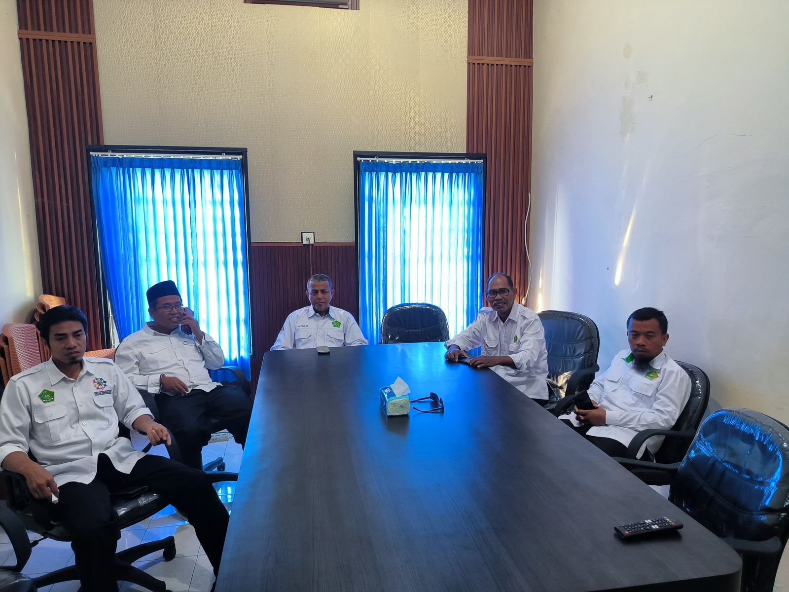 Kemenag Sumbawa Ikuti Zoom Meeting Penguatan Nilai Kerukunan dan Moderasi Beragama Bersama Menag RI