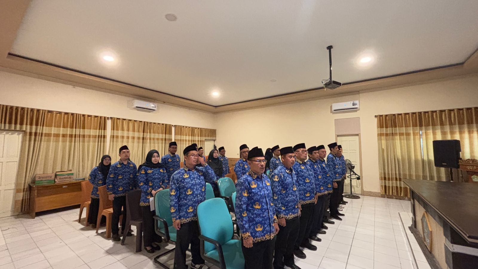 Pelantikan dan Pengukuhan Pengurus KOPRI Kemenag Sumbawa oleh Menteri Agama RI Berlangsung Khidmat